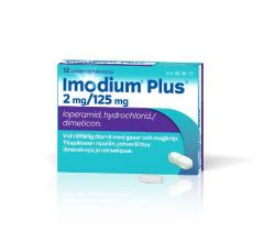 IMODIUM PLUS 2/125 mg tabl 12 fol